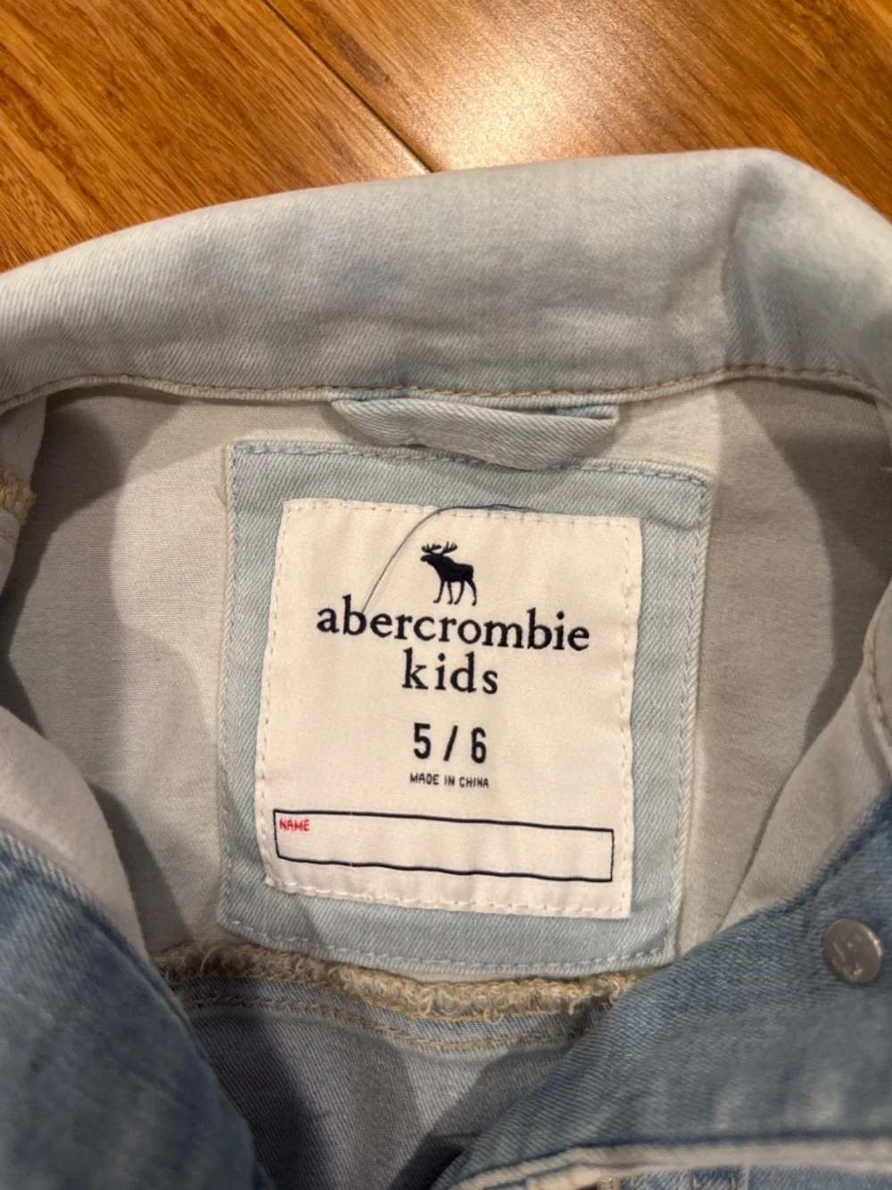 Abercrombie kids Jean Jacket